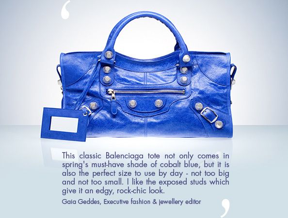Gaia Geddes Balenciaga bag