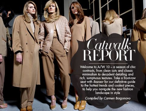 Catwalk report A/W10