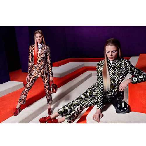 Gucci, Prada and Louis Vuitton AW 12 ads