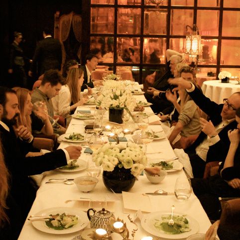 Sienna Miller Hosts Private Dinner