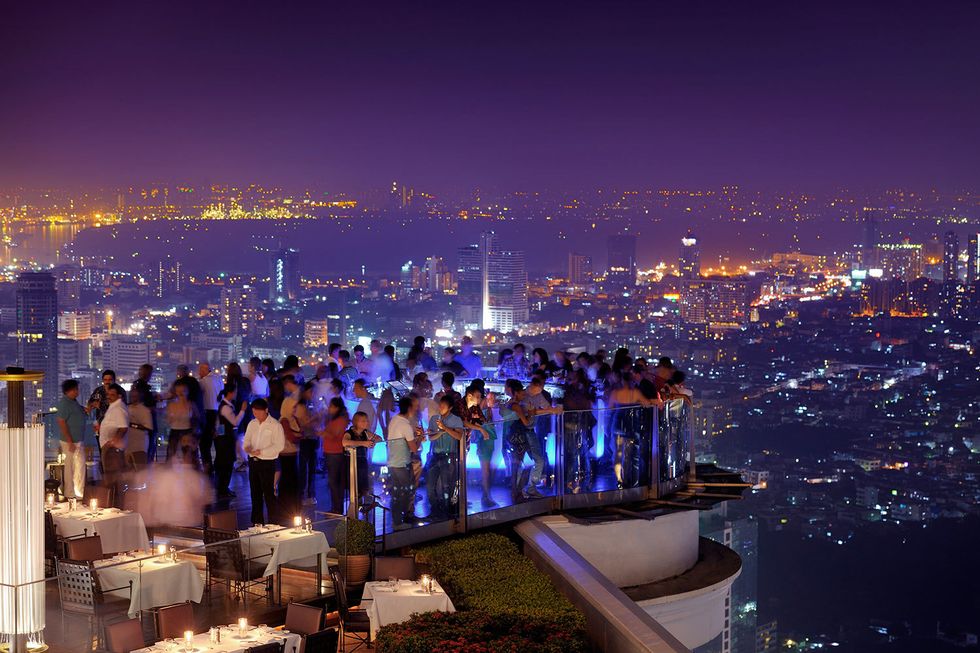 The Roof with a View: Sky Bar at Sirocco, Bangkok