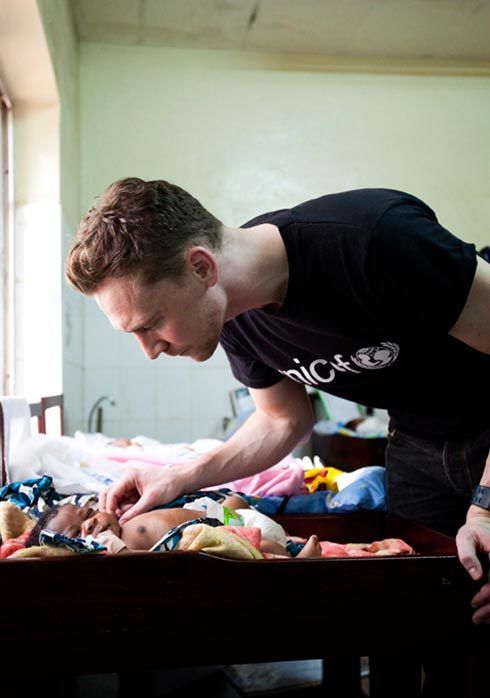 Tom Hiddleston for UNICEF