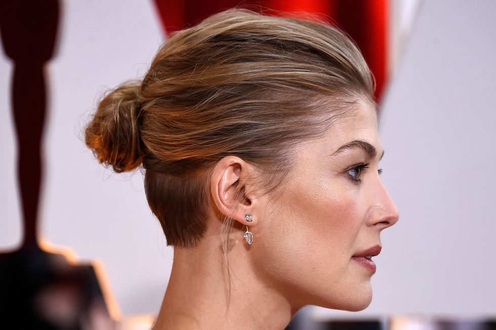 Rosamund Pike at the 87th Annual Academy Awards