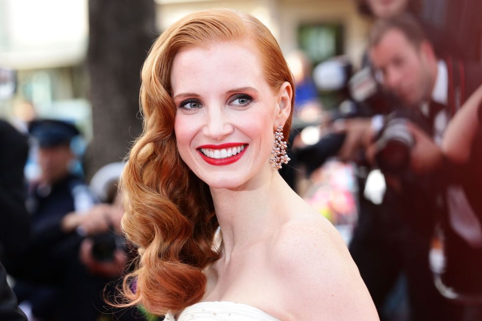 Jessica Chastain at the premiere of Madagascar 3: Europe's Most Wanted