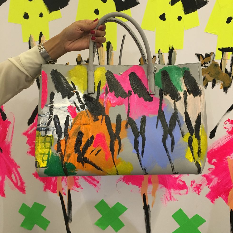 Drawbertson customised Anya Hindmarch bag competition