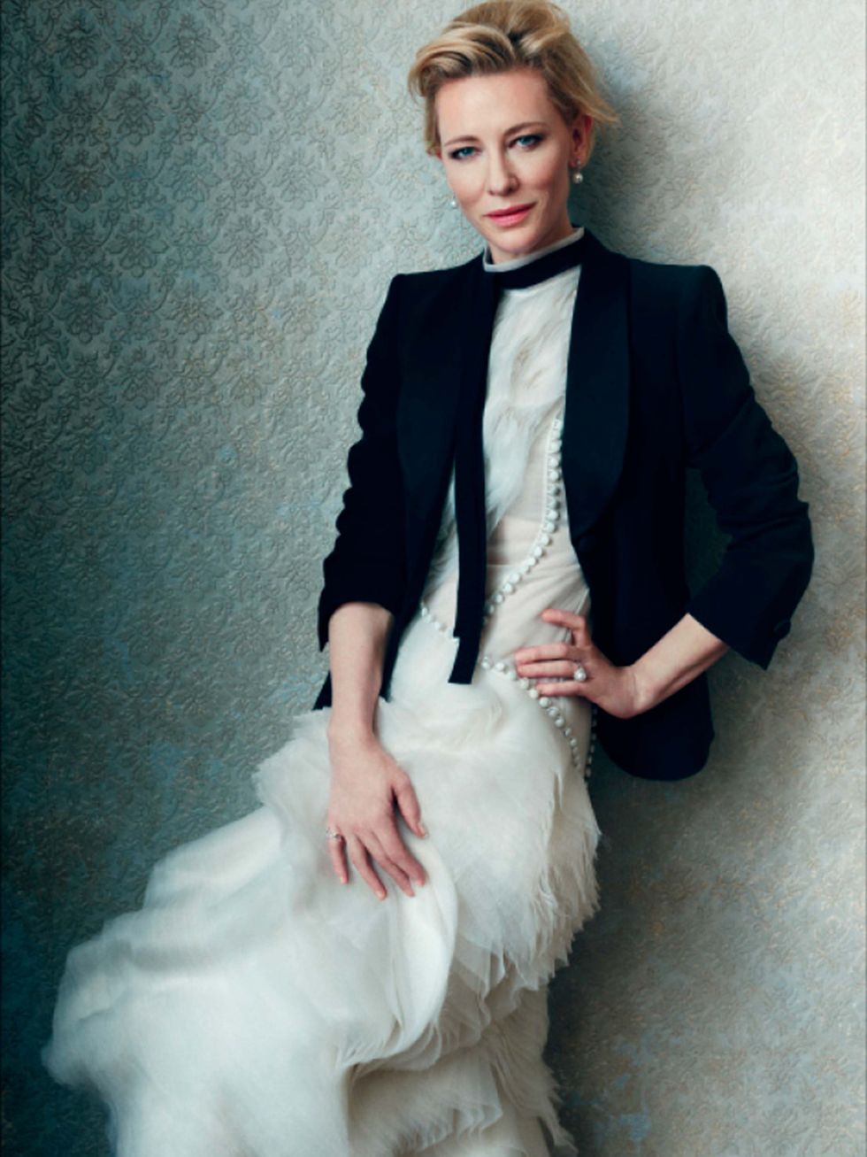 Cate Blanchett for February 2016 Harper's Bazaar