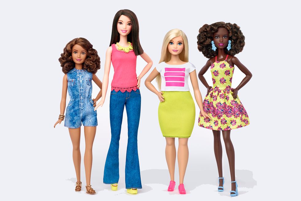barbie body types
