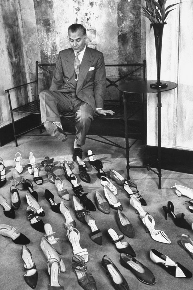 manolo blahnik with shoes