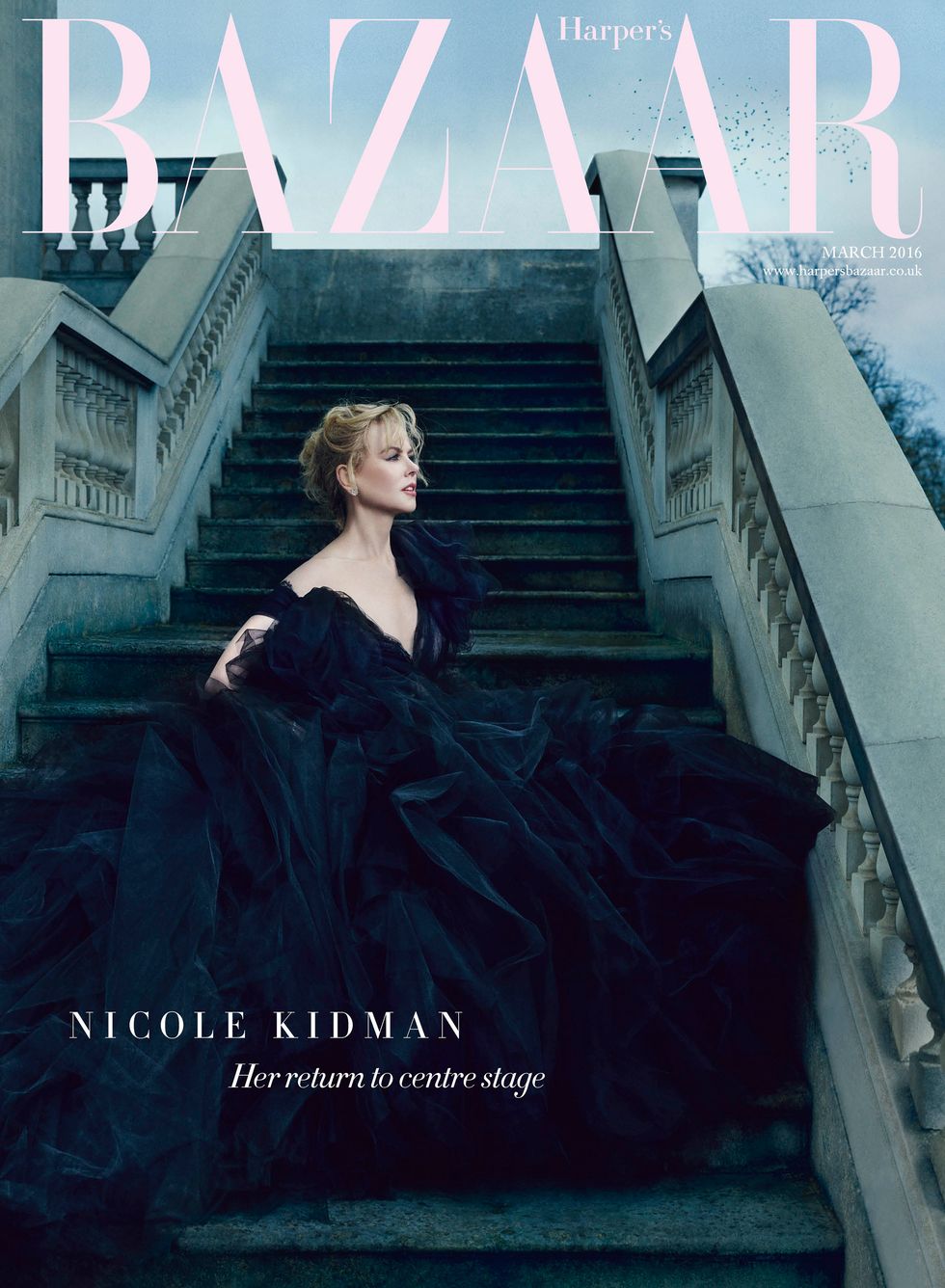Nicole Kidman for Harper's Bazaar March 2016 issue