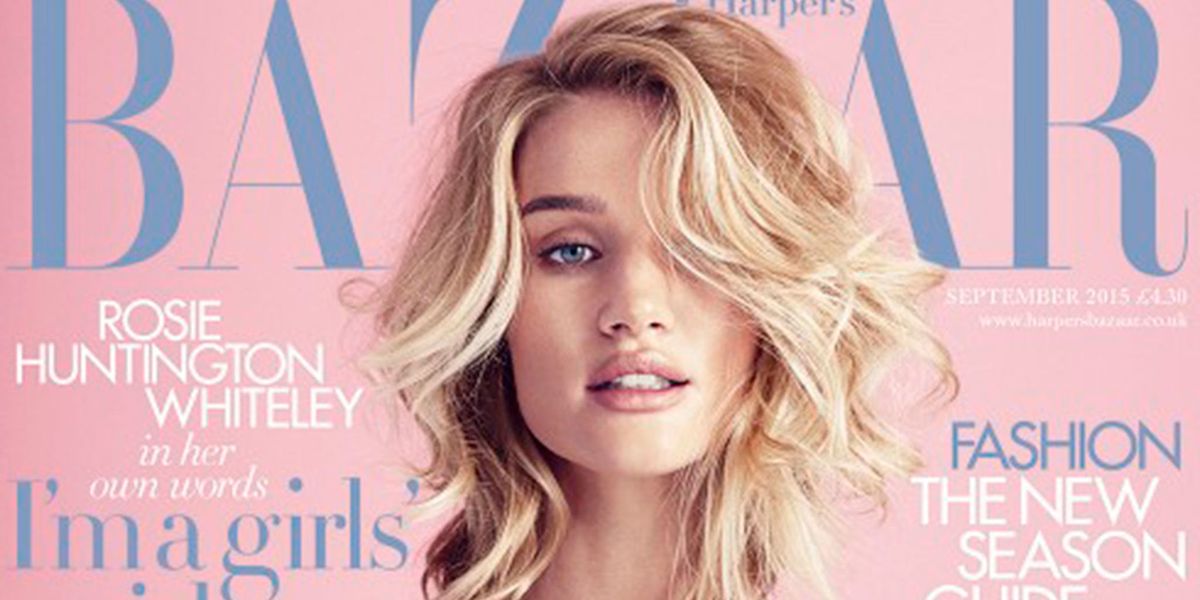 Rosie Huntington-Whiteley is our September issue cover star