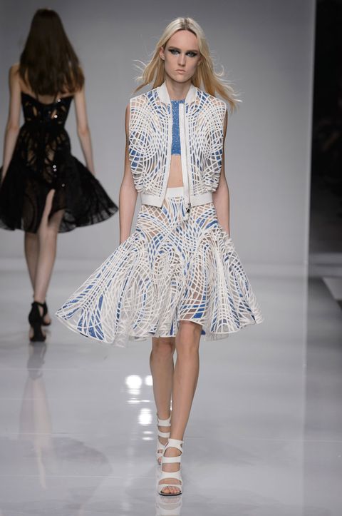Versace couture show catwalk pictures spring/summer 2016