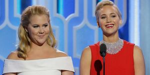 Amy Schumer and Jennifer Lawrence