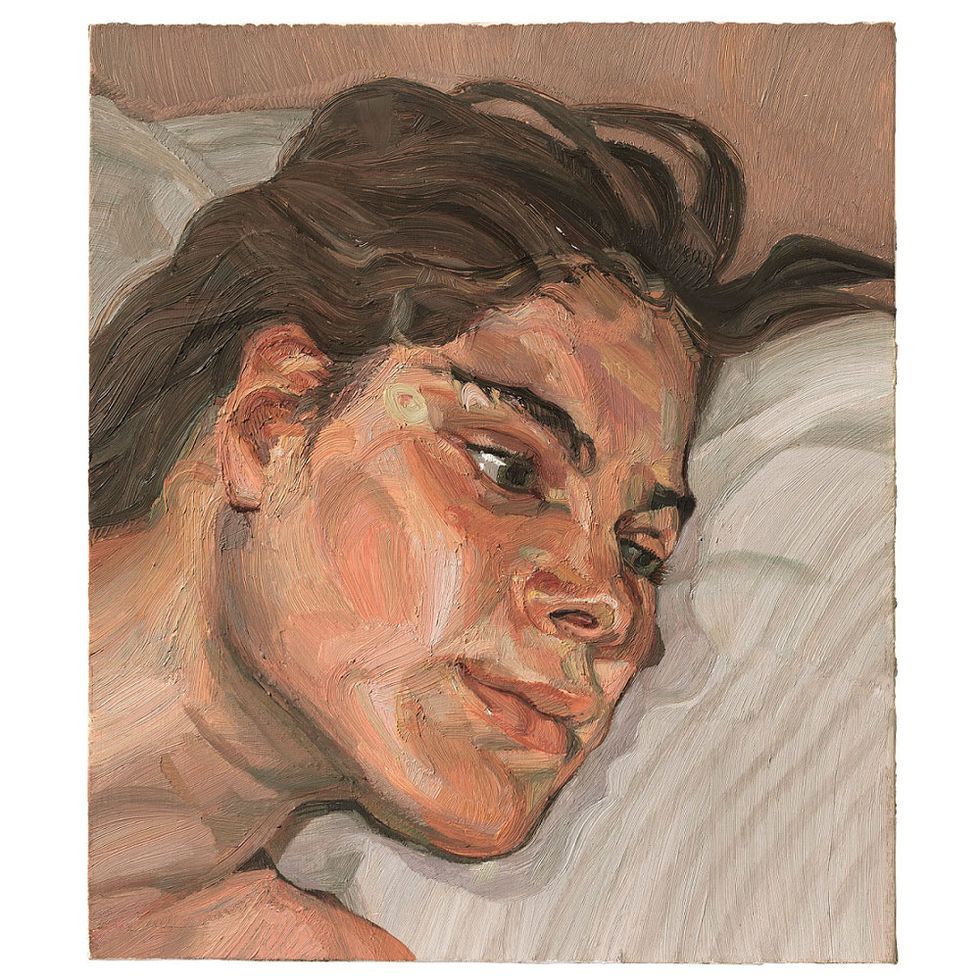 'Head of Esther' by Lucian Freud (1982–3)