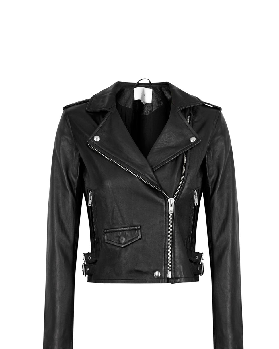 iro black leather jacket