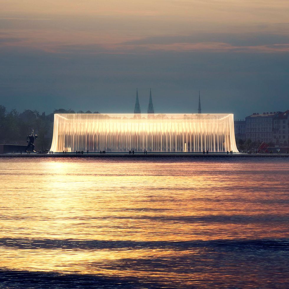Asif Khan: Guggenheim Helsinki, Finland, 2015