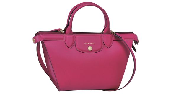 THE BAG REVIEW: LONGCHAMP LE PLIAGE POUCH WITH HANDLE IN GRENADINE & ROSE  PINK (SPRING 2023 COLORS) 