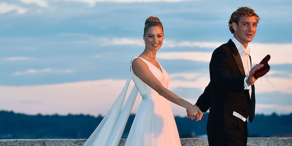 Beatrice Casiraghi wears Armani for second wedding