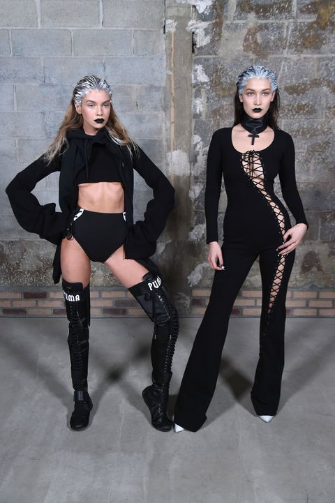 Fenty x Puma by Rihanna catwalk show collection during New York Fashion Week 