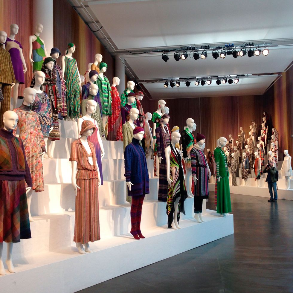 Missoni exhibition at The Fashion and Textile Museum