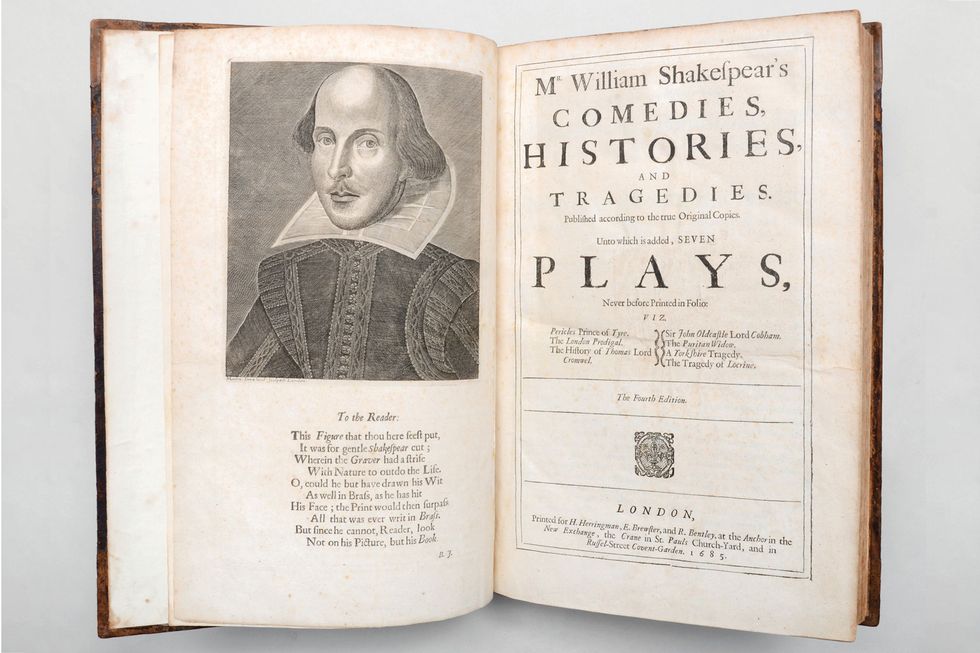 Shakespeare folio