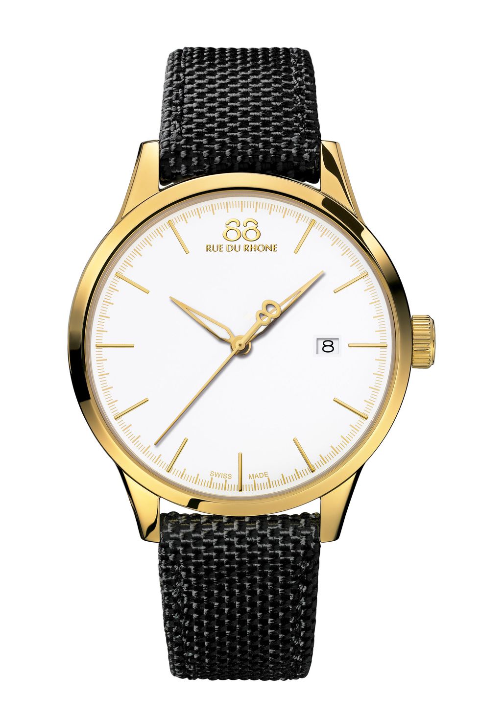 Product, Watch, Brown, Yellow, Analog watch, Glass, Photograph, White, Fashion accessory, Font, 