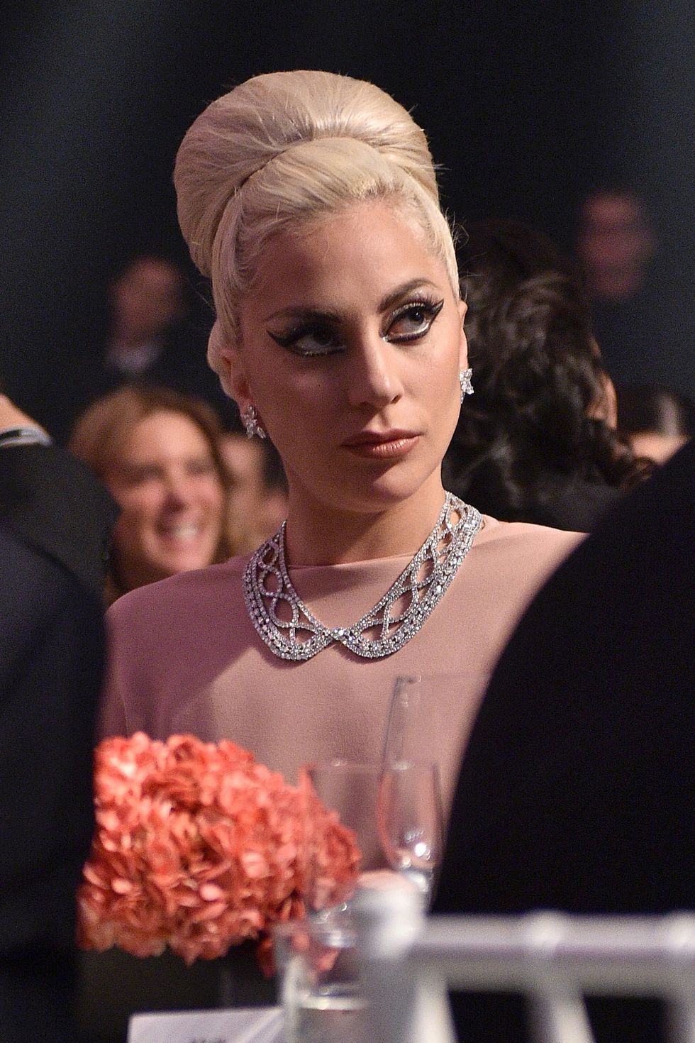 Lady Gaga wearing Harry Winston