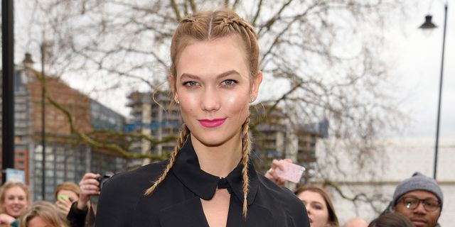 Karlie Kloss at the Topshop Unique show - Inspiring Woman of the Year, Elle Style Awards