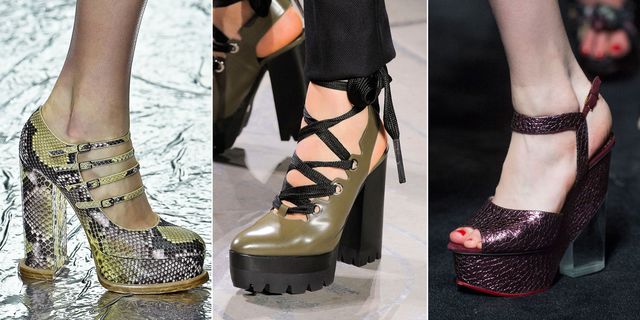 Best platform heels - autumn/winter 2016 trends