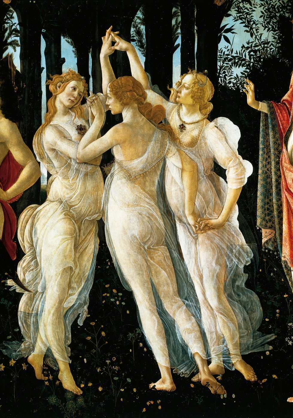 'The Three Graces' by Sandro Botticelli
