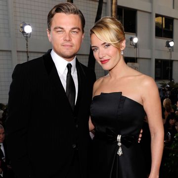 Leonardo DiCaprio talking about Kate Winslet in Titanic
