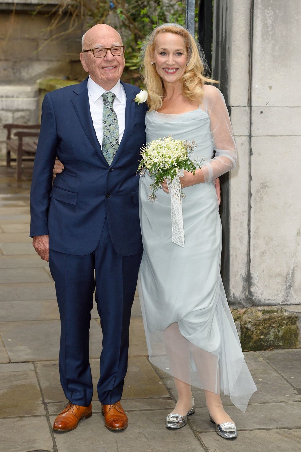 Jerry Hall and Rupert Murdoch wedding pictures