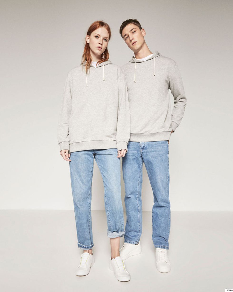 Zara unveils a genderless clothing section