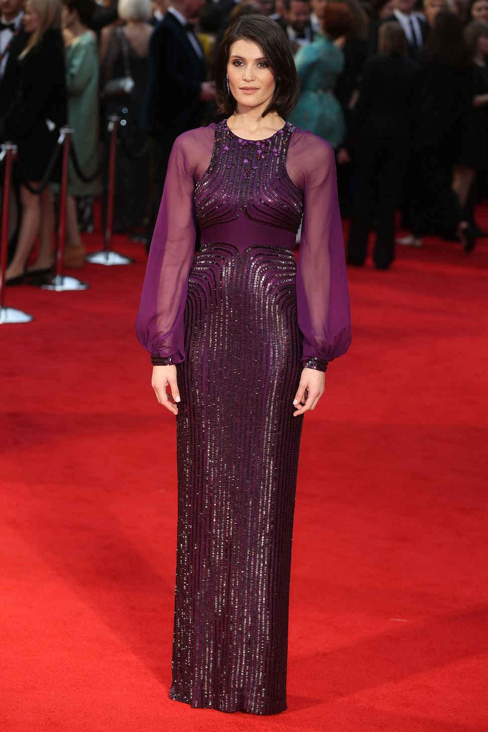 Gemma Arterton at the Olivier Awards 2016
