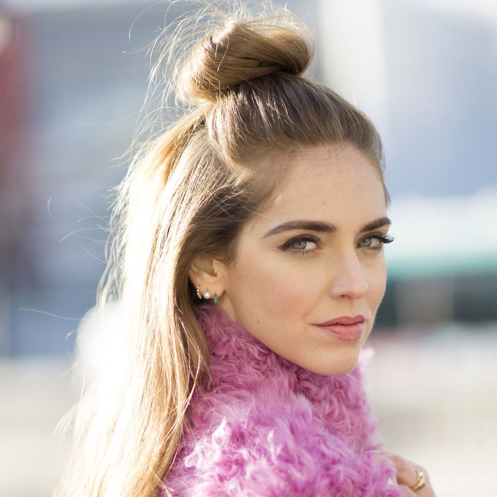 <p>The new way to wear a half knot is with a polished blowout, not post-workout.</p>