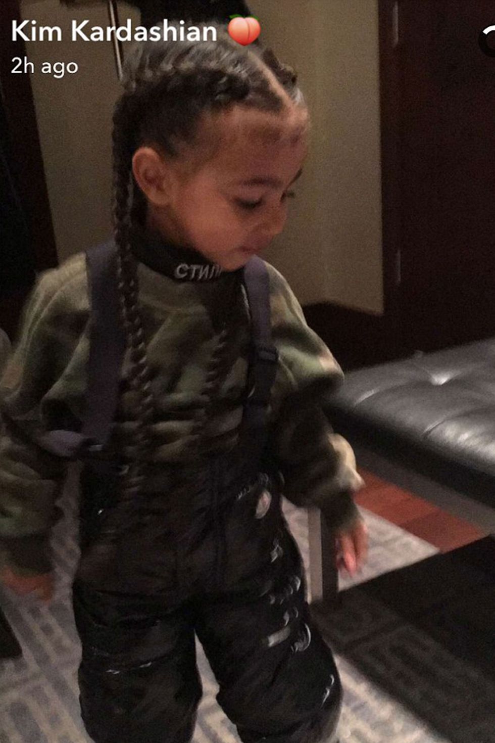 North West hair extensions