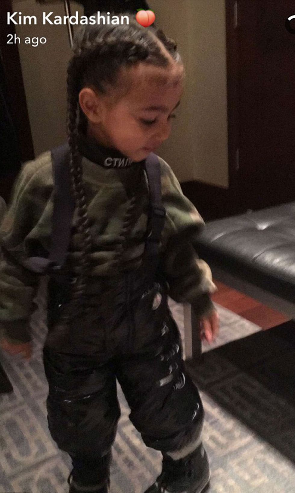 North West hair extensions