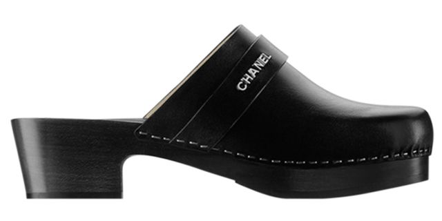 Chanel clogs, espadrilles, new in