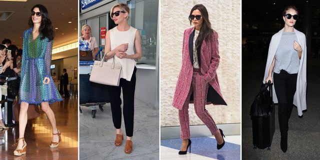 Celebrity airport style inspiration