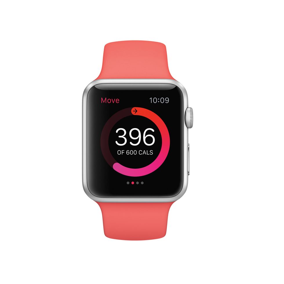 Product, Watch, Electronic device, Red, Technology, Pink, Watch accessory, Magenta, Wrist, Font, 