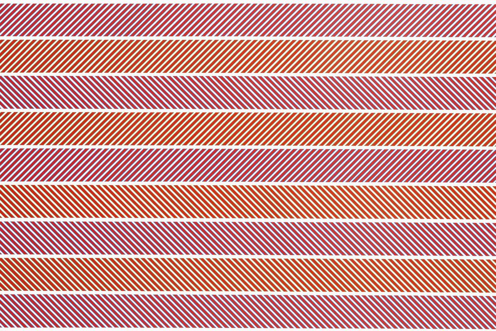 Detail from 'Rattle' (1973) by Bridget Riley