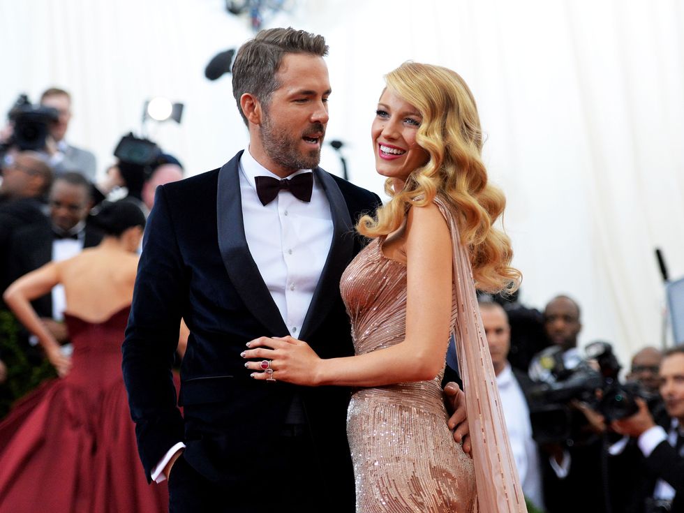 Blake Lively and Ryan Reynolds at the Met Ball