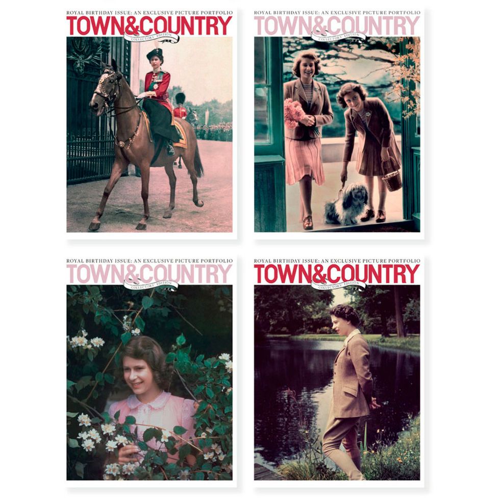 Town & Country's four limited-edition covers in honour of the Queen, available to buy here