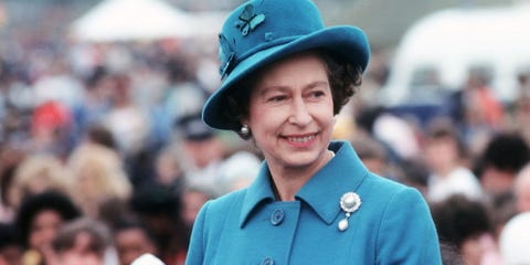 Queen Elizabeth Ii S Rainbow Wardrobe The Queen Wearing Every