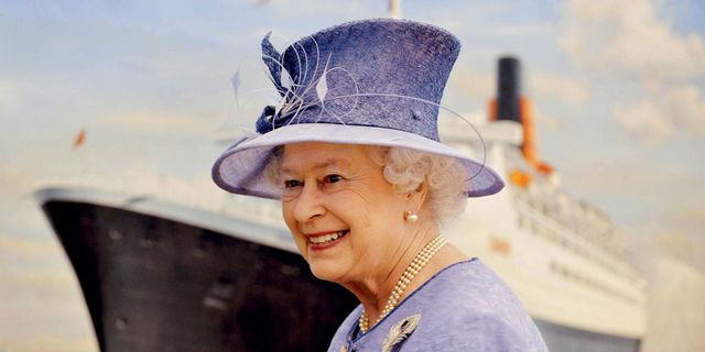 The Queen's farewell visit to the QE2 in 2008