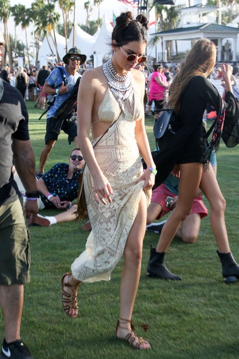 Coachella, celebrities at Coachella, Kendall Jenner Coachella, Coachella street style