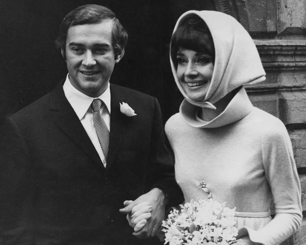 Audrey Hepburn wedding
