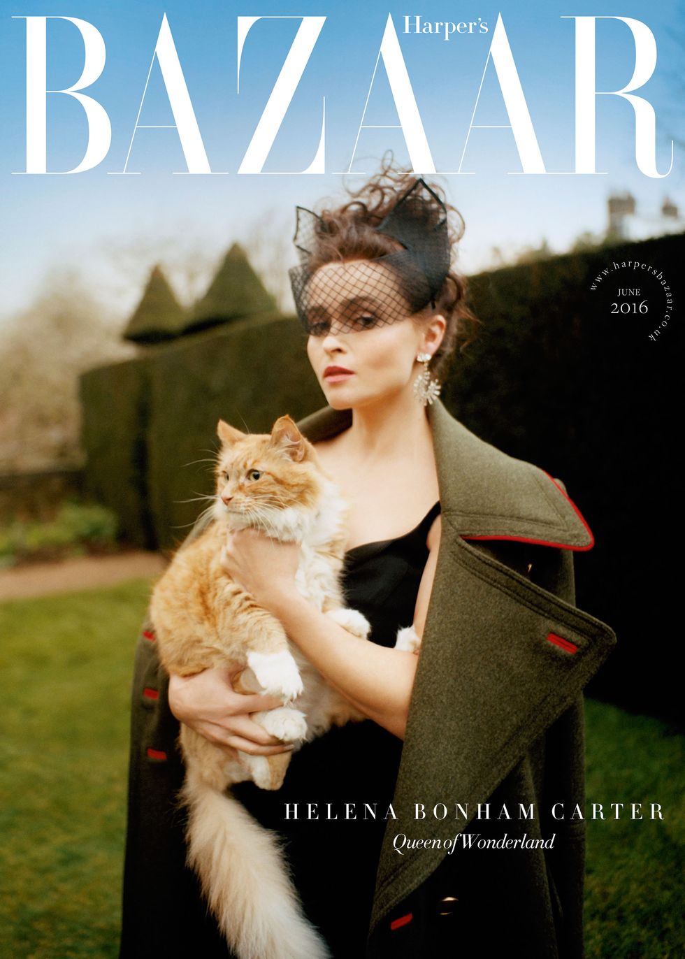 Helena Bonham Carter for Harper's Bazaar UK June 2016