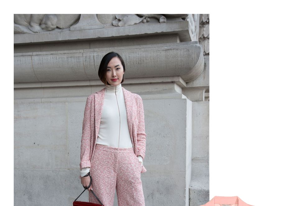 How to Wear Blazers - Pink