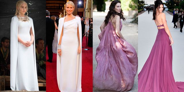 Game of Thrones costumes on the red carpet