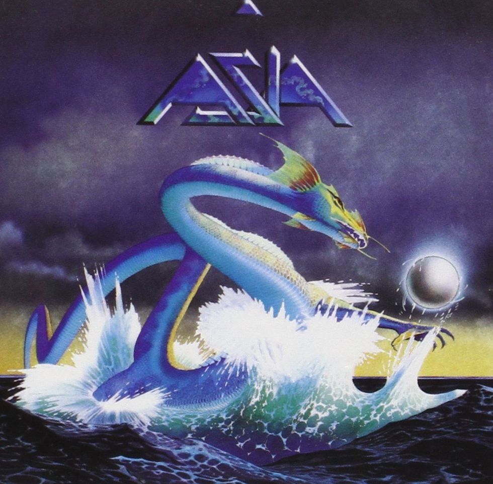 <p>British rock band Asia catapulted onto the scene in 1982, with their self-titled debut spending nine weeks at no. 1. The single "Heat of the Moment" helped it sell more than 10 million copies despite a bad review from renowned critic Robert Christgau.</p><p><strong>Also big:</strong> <em>Mirage</em> by Fleetwood Mac, <em>Business as Usual</em> by Men at Work</p>